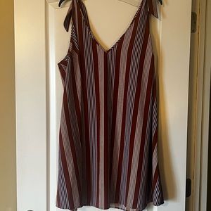 Striped relaxed dress